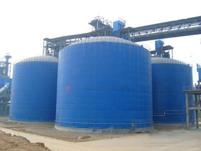 双河水泥钢板库改造