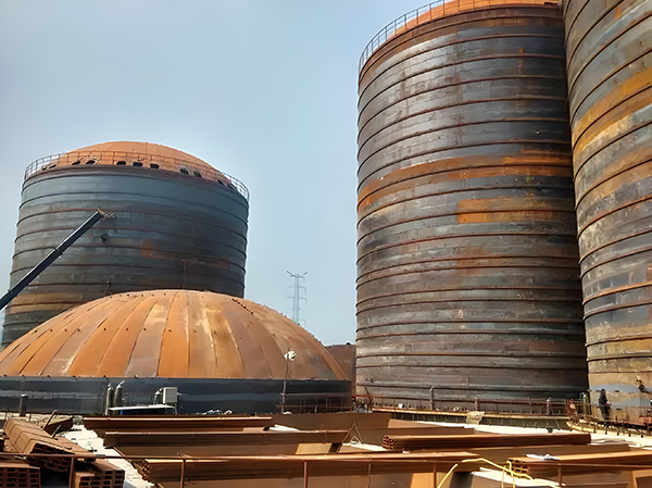 双河焦粉钢板仓